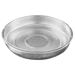 Double Boilers Vegetable Washing Basket (225cm Net Tray With Handle) Steaming Steamer For Cooking Baskets Pot Rack Metal