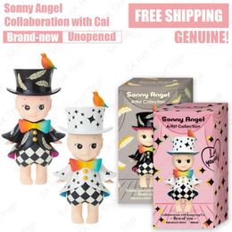 Blind box Collaboration with Kangyong Cai Genuine Artist Collection Brand-new Unopened Cute Doll Birthday Gift Decoration T240506