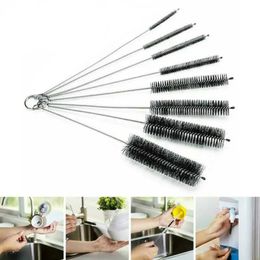 10Pcs 82Inch Pipe Cleaner Straw Brush Kettle Spout Teapot Nozzle Set Bottle Tube Glasses Cleaning 240508