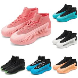 AE 1 AE1 Mens Basketball Shoes Anthony Edwards Red Clay Black white Orange Blue Sports Men Training Outdoor Sneakers Jogging Walking Fashion 40-46