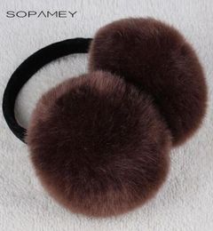 Ear Muffs Fashion Faux Fur Women Earmuffs For Brand Winter Comfortable Warm Cover Warmers Girls Adjustable3225838