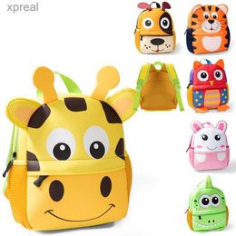 Plecaki nowe 3D dla dzieci torby szkolne dla dzieci plecaki przedszkola kreskówka zwierzę zwierzęta dziecięce plecak moda podróżna torby na zewnątrz wx wx