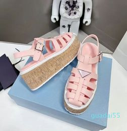 2024 increasing slippers runway show summer sexy casual beach shoes