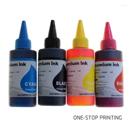Ink Refill Kits Universal 4 Color Dye Compatible For 100ML Premium General Printer All Models