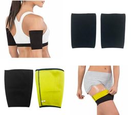 Women Body Shaper Sauna Slimmer Arm Thigh Leg Trimmer Sleeves Compression Belt Sweat Shaping Fat Burning Warmers Corset2617383