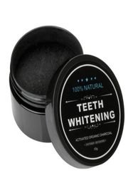 Factory price! Teeth Cleaning Whitening Power Activated Organic Charcoal Powder Beautiful Teeth Tooth Whitening Black Loose Powder 30g3343681