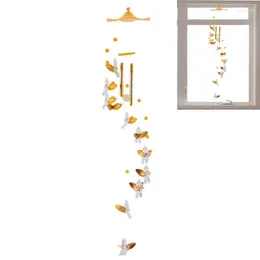 Decorative Figurines Wind Chimes Outdoor Angel Weather Resistant Decorations For Balcony Garden Bedroom Living Room