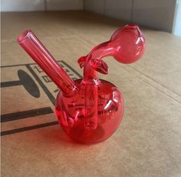 Unique Mini Beaker Bong APPLE Bubbler Water Bongs Thick Glass Bongs Water Pipes Oil Rigs Hookah with Big Size Oil Bowl