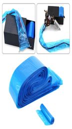 100Pcspack Disposable Blue Tattoo Clip Cord Sleeves Bags Covers Bags for Tattoo Machine Tattoo Accessory Permanent2543478