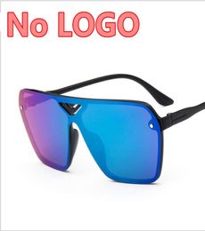 onepiece Big Brand Sunglasses Women Men High Quality Colorful Sunglass Ladies UV400 Mirror Eyewear Summer Fashion Reflective Sun 3028276