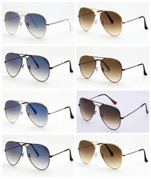 mens sunglasses top quality aviation pilot shades sun glasses for men women with black or brown leather case cloth and retail ac7865611