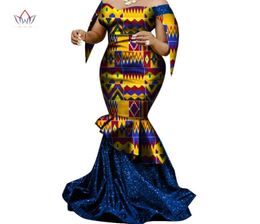 Made in China 2020 Fashion African Dresses for Women Dashiki Plus Size African Clothes Bazin Plus Size Party Dress WY68304680111