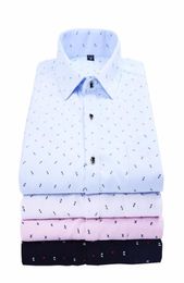 ZOGAA Men Bussiness Shirt Long Sleeved Solid Floral Printing Plaid Casual Male Shirts Brand Clothing 10 Colors Dress Shirt Man8781354