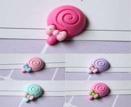 s2021ornament Imitation lollipop cloth matte art hair rin frosted rubber band accsori Stationery baby inkpad material8191165