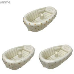 Bathing Tubs Seats Newborn inflatable bathtub swimming pool outdoor game swimming pool portable travel equipment WX