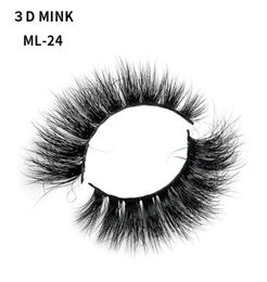 EURO CHIC GIRLS Makeup 3D Real Mink hairs false eyelashes naturally extend small bunches of fluffy eyelashes Wispy Lash Smokey Smo4380778