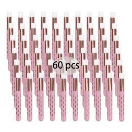 Eyelashes 30Pcs/60Pcs Eyelash Cleaning Brush for Eyelash Extension Glitter Eyelash Shampoo Brush Nose Pore Blackhead Cleaning Makeup Tool