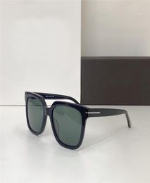 Classic T Mens Sunglasses Womens Designer Square Amber Acetate Frame green lens Simple Generous Versatile Sunshades Polarised ligh4988439