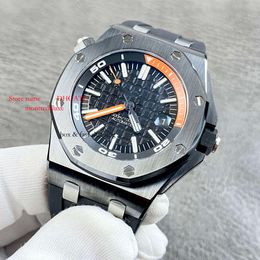 Swiss Wristwatches Ipf Men 13.9Mm Ceramic Watches SUPERCLONE Designers Mechanical Aaaaa Zf Carbon 15706 Brand 42Mm Glass APS 15707 Fibre Dive 3120 61286