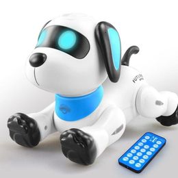 Elettronico remoto altra acrobazia vocale RC R66D Dog Robot Control 230323 Jovnb giocattoli robotizzati cuccioli di giocattolo da cucciolo XFQGS