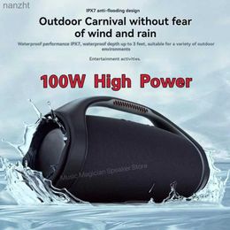 Portable Speakers Cell Phone Speakers Portable waterproof 100W high-power Bluetooth speaker WX