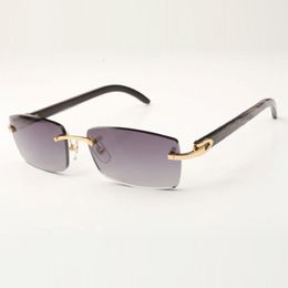 Buffs sunglasses 3524012 come with new C hardware which is flat with black textured buffalo horn legs 260H