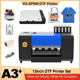 Printer XP600 Printhead T Shirt Printing Machine Heat Transfe Direct To Film For Tshirt Clothes Hoodie Shoes