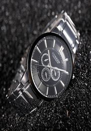 Top Luxury Brand CURREN Simple style Classic Quartz Wrist Watches Full Steel Waterproof Men039s Watch Sports Male Clock5571808