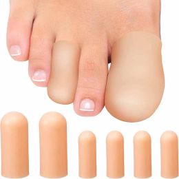 Tool 8pcs Toe Protector Relief Toenail Loss Lngrown Toenail Corn Callus Blister Hammer Toe Cushion Toe Protector Ladies And Men