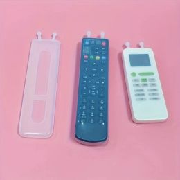 Covers 1/3/5pcsAir Conditioning TV Remote Control Elasticity Dust Cover Transparent Silicone Cases Remote Control Protection Shell