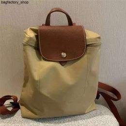 Luxury Leather Designer Brand Nylon Backpack Shoulder Bag Bag Backpack Classic Backpack Color Bag Embroidered Nylon Bag Bookbag Travel Folding Casual4wkx