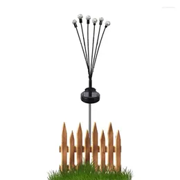 Solar Firefly Lights Decorative Moroccan With 2 Lighting Mode For Pathway Garden Yard Branch Lawn