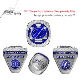 2021 American Professional Men's Ice Hockey Championship Ring Fan Collection Exquisite Replica 264R