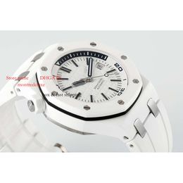 Mechanical SUPERCLONE Carbon Ceramic Swiss Men Ipf 42Mm Brand Aaaaa 15707 13.9Mm Wristwatches 15706 APS Designers Zf Glass Watches Fibre Dive 3120 41374