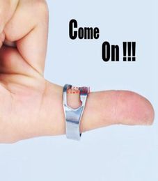 Beautiful Gift Stainless Steel Finger Ring Rings Beer Bottle Opener Can Open Tin Opener 22mm Size 10pcslot4455479