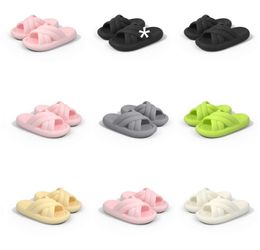 summer new product slippers designer for women shoes Green White Black Pink Grey slipper sandals fashion-047 womens flat slides GAI outdoor shoes 2024