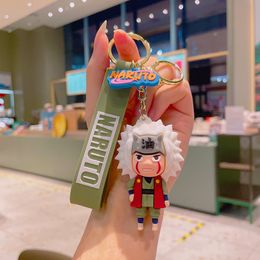 Fashion Cartoon Movie Character Keychain Rubber And Key Ring For Backpack Jewelry Keychain 53009