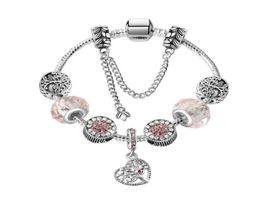 17-21CM Charm Bracelet 925 Silver Bracelets Life Tree Pendant Charms Bead Bangle chain as Christmas Gift Diy Jewellery Accessories5018069
