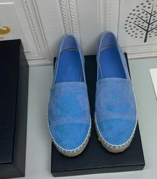 Frühlings- und Sommer neuer flacher Mund Rundkopf täglich Stroh geflochtene Flachfischer Single Schuhe Ein Slip-On-Ladungsanwalt Frauen lässige Schuhe Mode alles Trend Europa