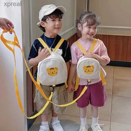 Sırt Çantaları Kız Anaokulu Erkek Okul Çantası Karikatür Ayı Tavşan Toddler Çanta Koreli Çocuk Sırt Çantası WX