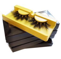 25mm 5D Mink Eyelashes fluffy hair Eye makeup soft cotton band False lashes Natural Thick Fake Eyelash 3D Lash Extension Beauty To3409260