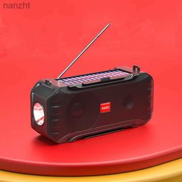 Portable Speakers Cell Phone Speakers Mini solar wireless speaker with 1200mah battery and best outdoor activity flash WX