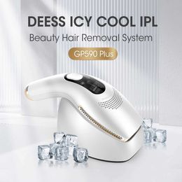 Home Beauty Instrument DEESS GP590 PLUS Laser Hair Removal Permanent 0.9s Painless Ipl Machine Unlimited Flash Q240507