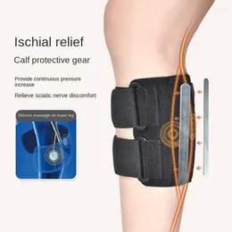 Knee Pads Adjustable Sciatic Discomfort Sore Leg Pain Relief Brace Lower Back Gluteal Self-adhesive Pressure Massage Support Strap