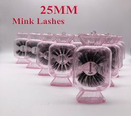 25MM 3D Mink Eyelashes False Eyelashes 100 Mink Eyelash Extension 5d Mink Lashes Thick Long Dramatic Eye Lashes8484598