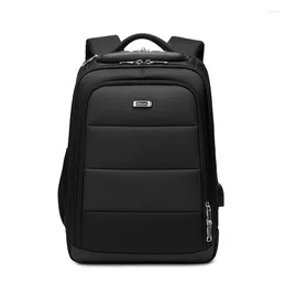 Backpack Business Travel For Men Large Capacity Computer Bag Multifunctional Waterproof 15.6 Inch Laptop