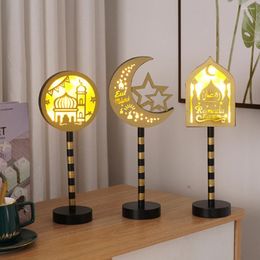 Table Lamps Ramadan Decoration Moon Night Light Built-in LED Beads E14 Lamp Head IP42 Waterproof For Party Bedroom