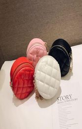 Children Handbags Fashion Cute Round Shoulder HandBag Girls Messenger Bag Travel Exquisite Princess Bags Baby Purse Factory Wholes6228323