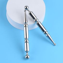 Stainless Steel Gua Sha Eye Acupuncture Pen Face Point Treatment Relaxing Guasha Scraping Therapy Tool for Reducing Puffiness Wrinkle