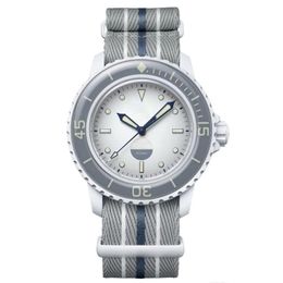 Ocean Watch Bioceramic Mass assista a relógios mecânicos automáticos de alta qualidade Watch Watch Designer Relógios Relógios Limitados Edição Luxo Relvadores de pulso